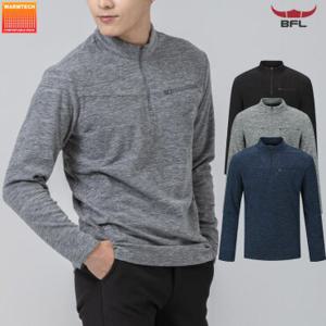 BFL 겨울 남성 두툼해진 양기모 집업티셔츠/등산티 W2CZTS-507M