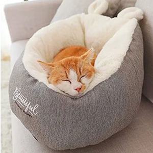 다울펫 토끼귀 고양이방석 라지 10kg이하