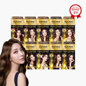 사이오스 올레오 염색약 x10개 (선택)_염색보+거울+파우치+롤브러쉬