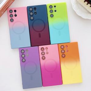 갤럭시 S25 S24 S23 S22 S21 S20 울트라 플러스 FE 엣지 맥세이프 케이스 실리콘 슬림