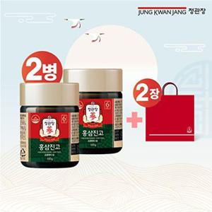 [정관장]홍삼진고 2병(100g2병)+쇼핑백2장
