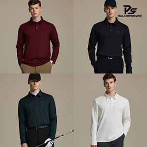 [2장세트/무료배송] 남성 메커니컬 기모카라티셔츠 컬러4종 팜스프링스