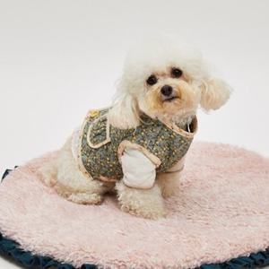 [백화점][루이독]데니쉬 퀼팅 베스트 레몬 그로브