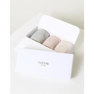 헤지스 액세서리 26SS 선물추천Online Limited 퍼피자수 여성 중목 양말 3종 세트 HISS6E005G1