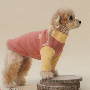 도그아이 강아지 스판 후리스 애견 고양이 플리스 브론즈 (DG423_BZ)