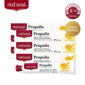 [레드씰] 프로폴리스치약 100g 6개 (입냄새제거/코스트코치약)