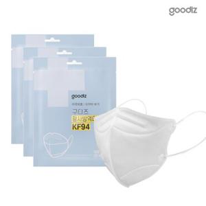 구디즈 KF94 마스크 100매(대형) 새부리형/개별포장/식약처허가