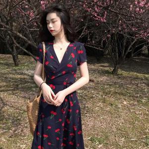 [슈썸][슈썸] 반팔원피스 여친룩 랩원피스 OPC008 (8171569)