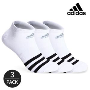 아디다스 남성 앞삼선 배색 스니커즈 3P_WH