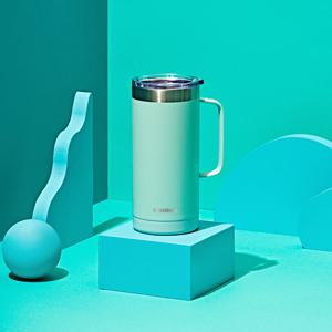 글라스락 텀블락 플레인 머그 텀블러 500mL (민트)