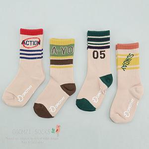 [꼼지]Y베이직스포츠(4족) 아동양말 세트 유아 남아 여아