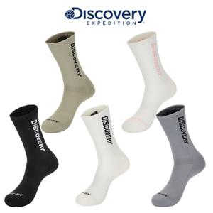 ㄴ디스커버리 (DXSO3023N) 2023 S S 공용 세로 워딩 바이오맥스 하이 삭스