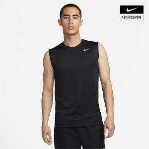 [나이키] 드라이 핏 레전드 남성 민소매 피트니스 티셔츠 DX0992-010