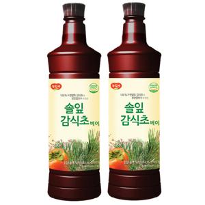 광야식품 솔잎 감식초 베이스 970ml x 2개