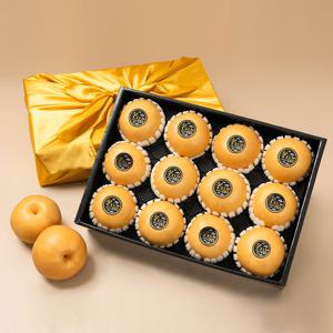 [지정일배송][보자기동봉]나주배 선물세트 특품 1호(7.5kg 11-12과)