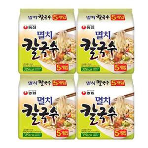 농심 멸치칼국수 20봉