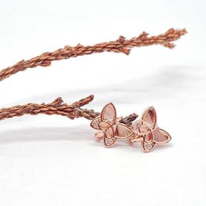 14k 나비 원터치 귀걸이 OPNIE6164-1