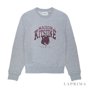 라프리마 메종키츠네 캠퍼스 폭스 맨투맨 LW00301-KM0001-H120