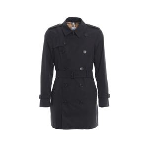 버버리 숏 윔블던 트렌치 코트 미드나잇 남성 8015238