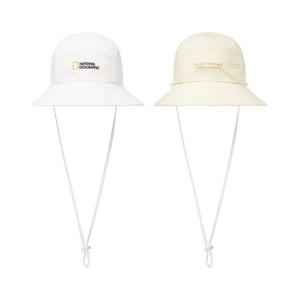 [내셔널지오그래픽 키즈] K245KHA110 리버서블 햇 WHITE