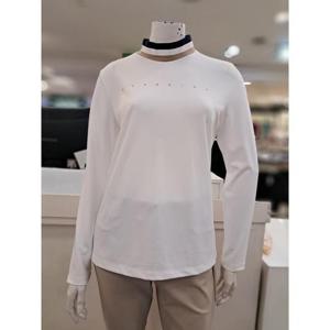 슈페리어 세이브존01 IW0EKS103슈페리어골프 2024여성 봄 에리니트 터틀넥2종 IW0EKS103