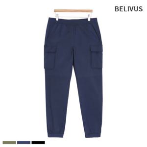 [빌리버스]빌리버스 남자 조거팬츠 카고 스판 밴딩 바지 BWS052