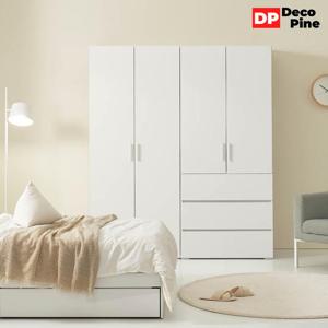 데코파인 루스 1600 N세트 옷장 이불장 3단 서랍형 수납 작은방