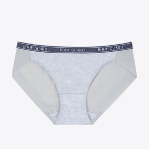[보디가드][뉴베이직]면스판 멜란그레이 헴팬티BGWPA196