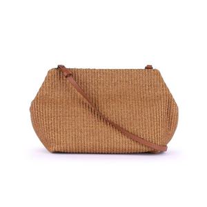 브루넬로쿠치넬리 라피아 스트랩 클러치 백 브라운 MB96D2432