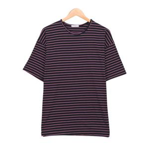 [스콰즈]스콰즈 반팔티 캐주얼 스트라이프 면티셔츠 SXR014