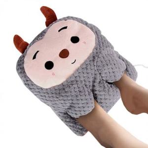 회색 루돌프 발난로 USB 발열쿠션 발열방석 손난로