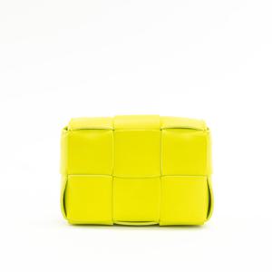 보테가베네타 여성 미니 카세트 크로스 백 가방 키위 666688VMAY17301