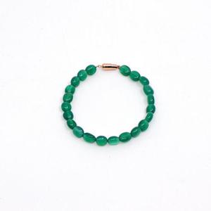 14k 그린 오닉스 팔찌(자석잠금) OPPB0631