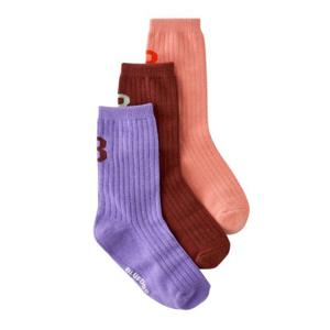 블루독6 PU) 블루독 에센셜 양말 3종세트 남여공용 선물 (24A1981008)