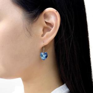 14k 스왈 하트 후크 귀걸이 OPPE0408