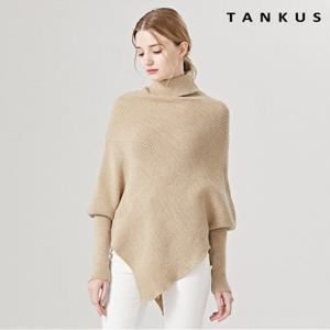 [탱커스] 언발 루즈핏 가오리 니트(TW3KP005L0)