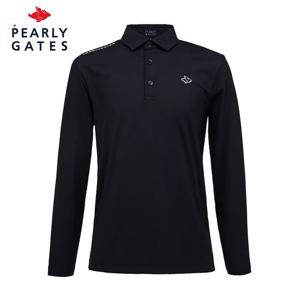 [파리게이츠] 파리게이츠 남성 로고 칼라 티셔츠 512D3TS901_BK