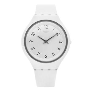 스와치 시계 SVUW101 SKIN SKINSNOW 남성 우레탄시계