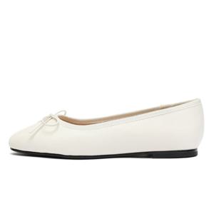 [슈마커]허니에이프릴 루시 리본 플랫 (0093882) HA24008 WH