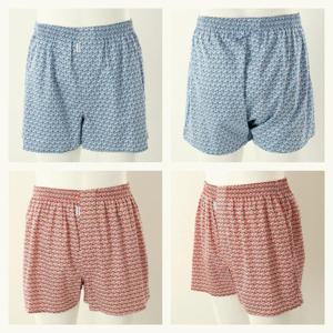 솔브 고급원단 면 100수 주자 기하나염 트렁크 VMP1931DTSG