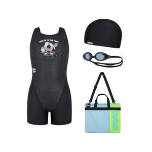 [아레나] (A4BG1KG04_BLK) 여아 도너리 3부 반신 키트