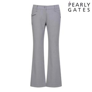 파리게이츠 (521D3PT202GY) 여성 로고 자수 인밴딩 팬츠