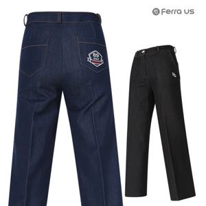 페라어스 국산 여성 스타일 와이드 청바지 APS4YE8489