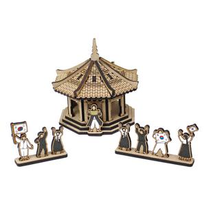 3D나무퍼즐 독립운동 탑골공원 모형 만들기