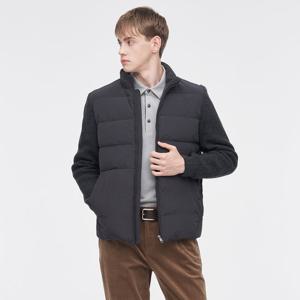 [링스] 남성 타운 니트소매 다운점퍼 L11D3JP135_GY