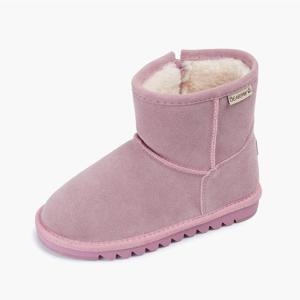 [베어파우(슈즈)]CHERIE KIDS 아동 양털부츠 겨울 양모 방한화 소가죽 어그부츠 K2907013QD