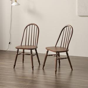 라클라우드 고무나무 하프 원목의자 (1EA)