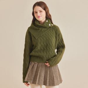 FOCUS  워머셋꽈배기시보리니트 PBBF4W3KT2091