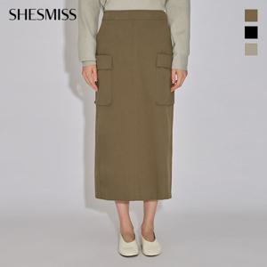 [쉬즈미스] 사이드 포켓 H라인 스커트_SWWSKO31020