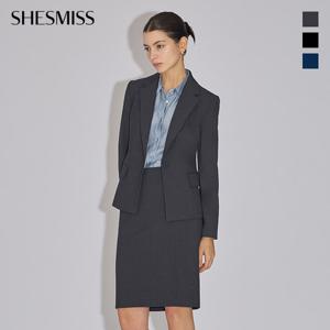 [쉬즈미스] 포멀 원버튼 셋업 자켓_SWSJKO32510